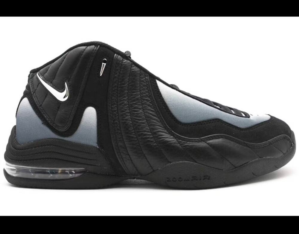 Rare Nike Air 3, Garnett Black Metallic Silver